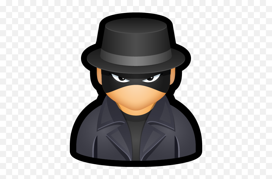 Cyber Hat Spy Undercover User Icon - Spy Clipart Png,Jojo Hat Png