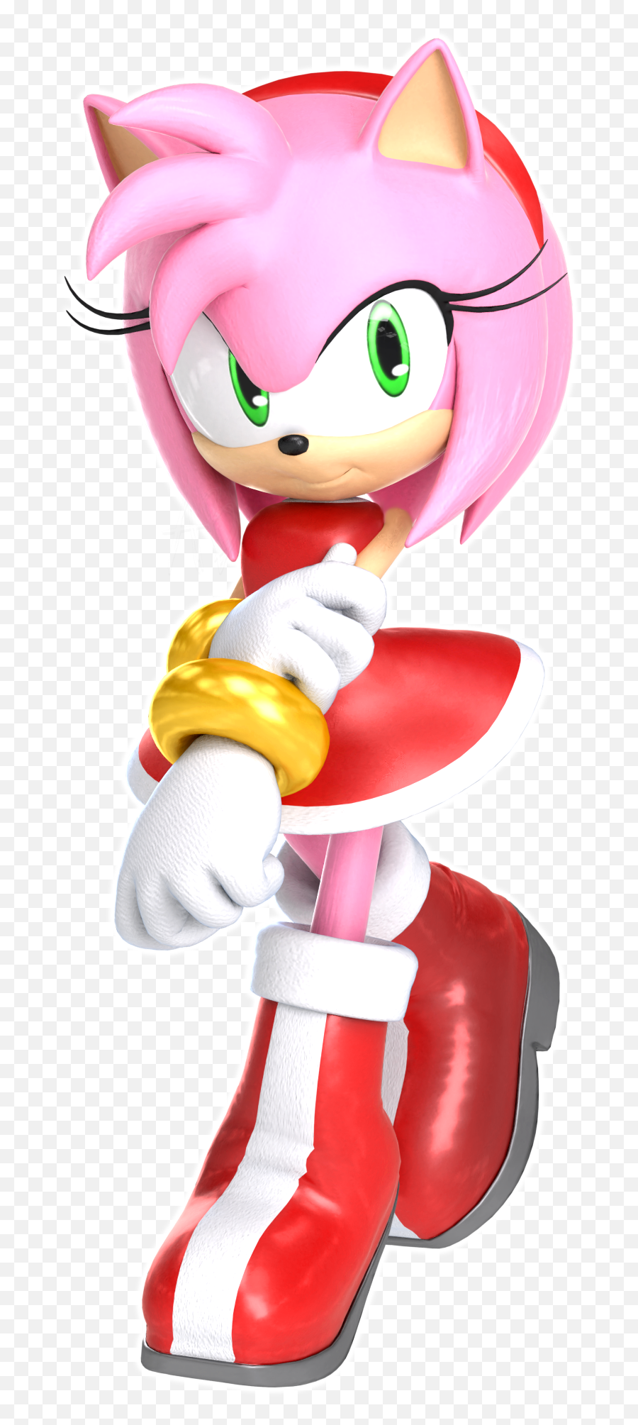 Or Bad Idea Amy Rose As A Reverse Harem - Art Amy Rose Realistic Png,Amy Rose Png