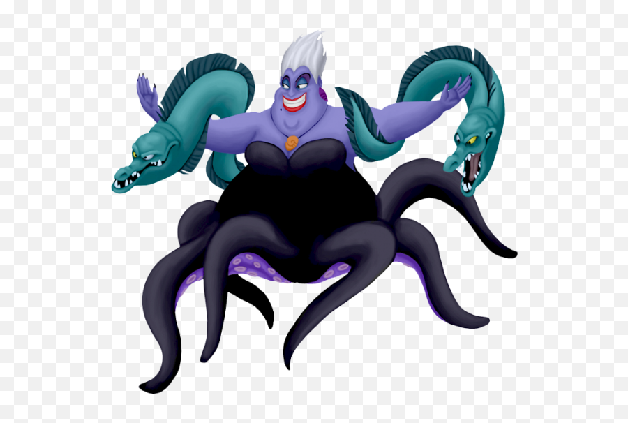 Ursula Little Mermaid Eels - Little Mermaid Ursula Png,Ursula Png