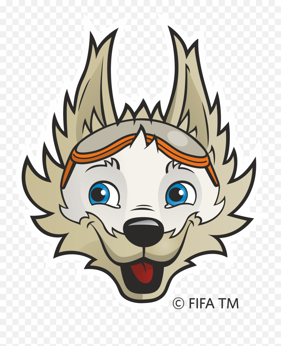 2018 Fifa World Cup Logo U0026 Mascot - Zabivaka Logo Fifacom Mascot Russia Fifa World Cup Png,World Cup 2018 Png