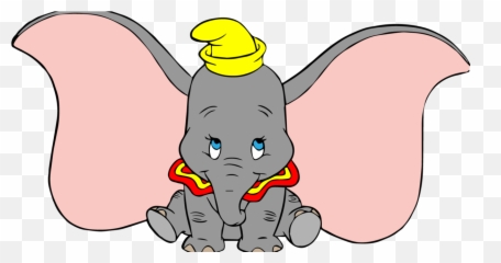 Dumbo Svg Free Transparent Cartoon - Dumbo Clipart Png,Dumbo Png