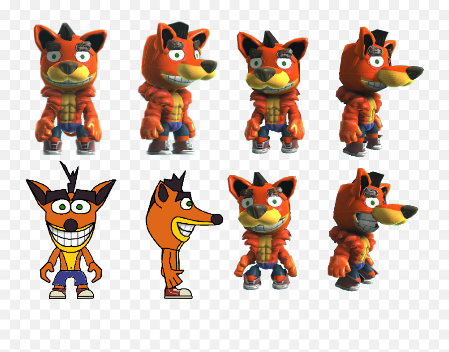 Crash Bandicoot Made In Lbp By Eternalreflux - Crash Little Big Planet Crash Bandicoot Png,Crash Bandicoot Transparent