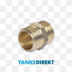 Nipple Reducer 1 Inch External Thread Brass - Brass Png,Nipple Png