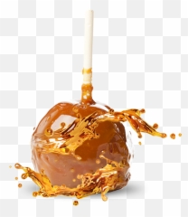 Caramel Apple Png - Transparent Caramel Apple Png,Caramel Png