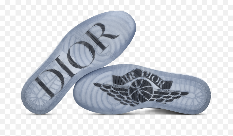 Air Jordan 1 Og Sneakers - Air Jordan Dior Png,Dior Logo Png