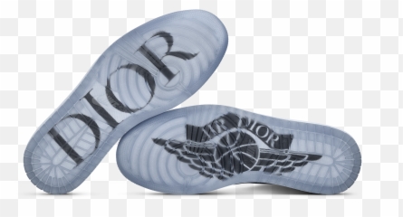 Air Jordan 1 Og Sneakers - Dior png