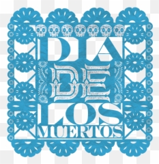 Dia De Los Muertos - Papel Picado Dia De Muertos Patron Png,Dia De Los Muertos Png