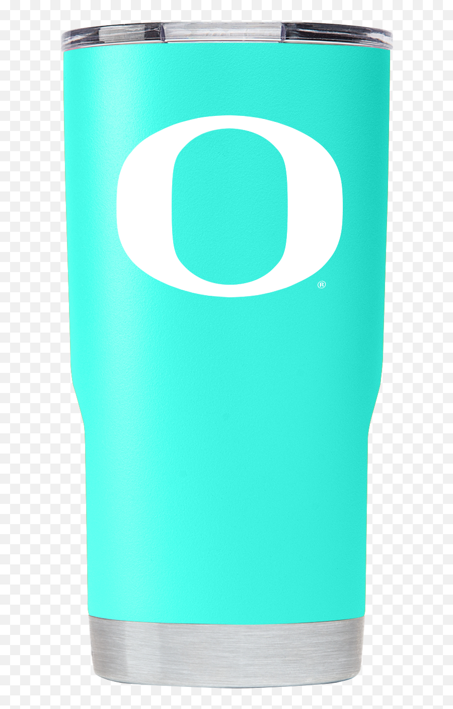 Oregon 20oz Teal Tumbler - Cylinder Png,Oregon Ducks Logo Png