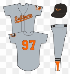 Baltimore Orioles Road Uniform - American League Al Minnesota Twins Road Uniforms Png,Orioles Logo Png