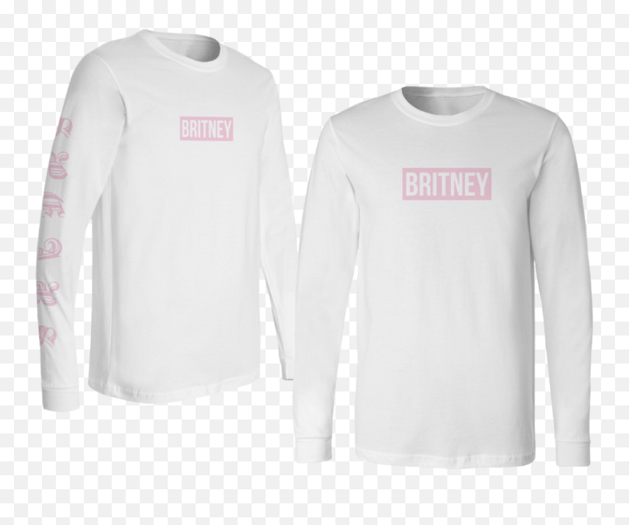 Britney Spears Longsleeve U2013 Official Store - Long Sleeve Png,Britney Spears Png