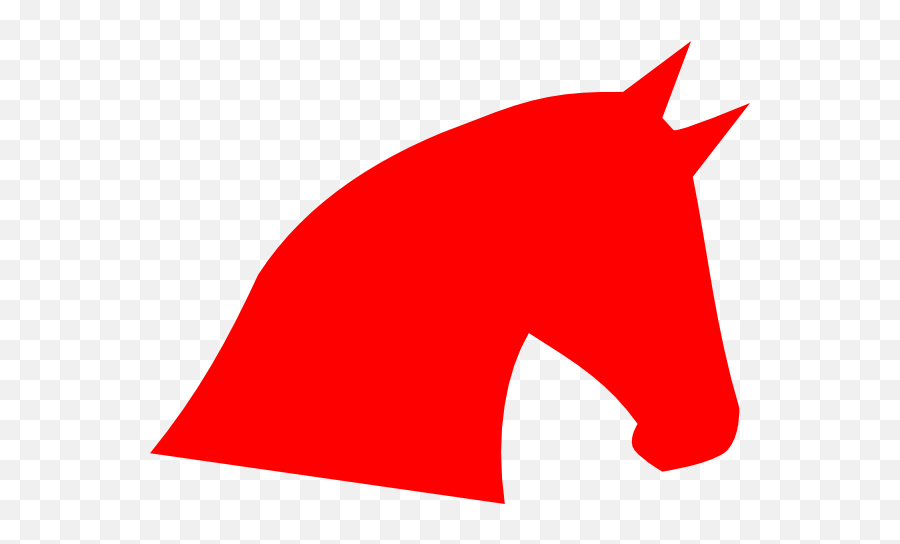 Download Red Horse Head Clip Art - Horse Head Silhouette Red Bellevue Beach Hotel Png,Horse Head Png