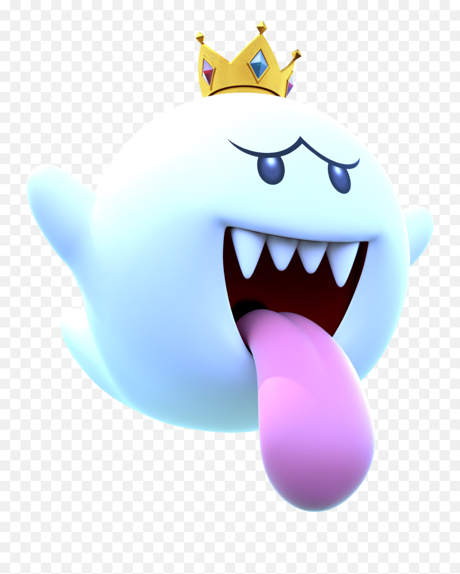 King Boo - Super Mario Wiki The Mario Encyclopedia Super Mario King Boo Png,Waluigi Face Png