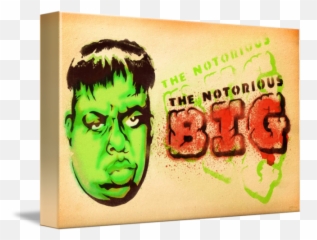 The Notorious Big By Steve Dressler - Hulk Png,Biggie Smalls Png