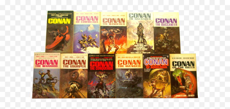 Conan The Barbarian - Frank Frazetta Conan Png,Conan The Barbarian Logo