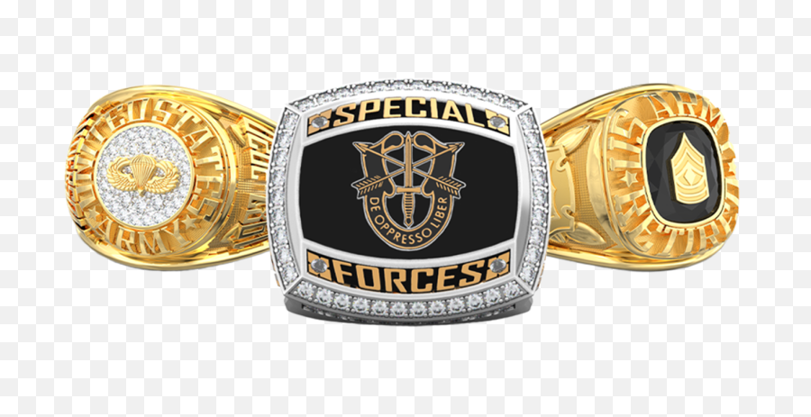 Completely Custom Military Rings - Signature Champions Solid Png,Military Logos Png