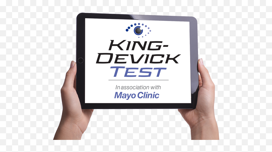 Sideline Assessment U2013 King - Devick Technologies Inc King Devick Test Png,Mayo Clinic Logo Png
