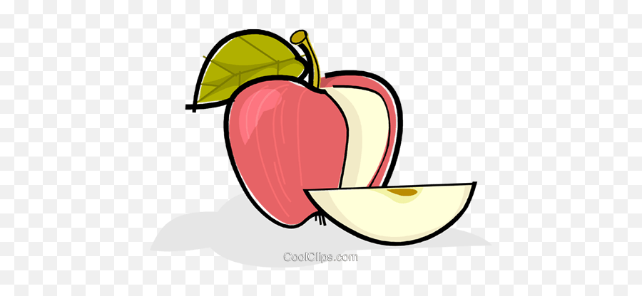 Sliced Apple Clip Art - Apple Slices Clip Art Png,Apple Slice Png