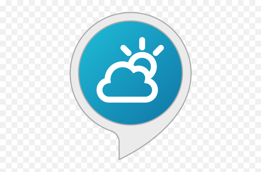Amazoncom Weather Alexa Skills - Alexa Skills Weather Png,Weather App Icon