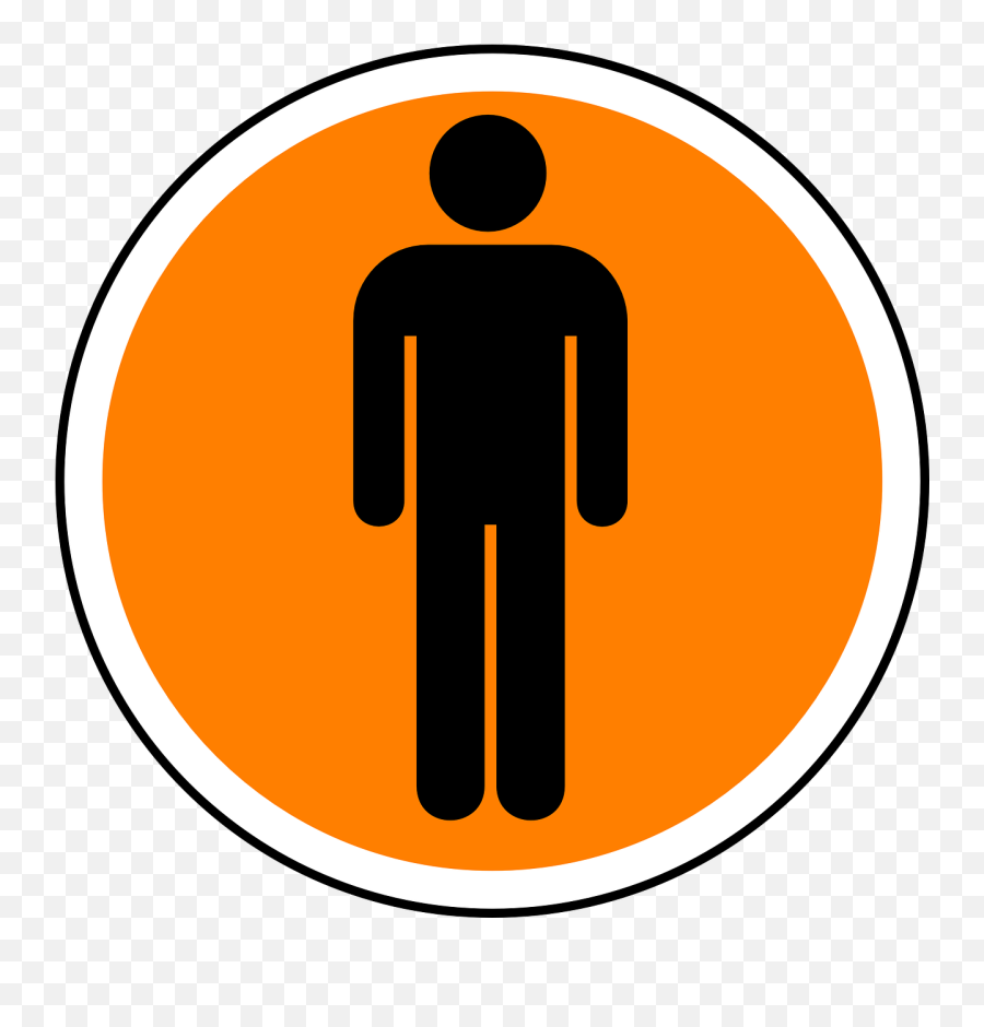 Human Man Sign - Clip Art Png,Sign Symbol Icon