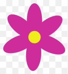 Isolated Colored Flower Vector Icon Illustration - Copo De Girly png