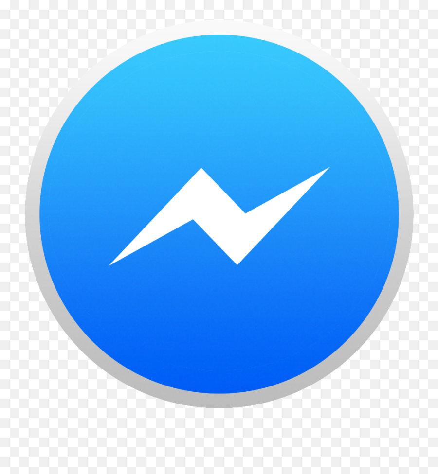 Facebook Messenger Png Logo Pictures Customer Chat - Social Media Apps Logo Sign,Icon For