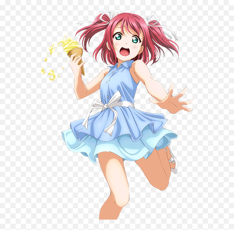 Cards - 1320 Ruby Kurosawa Ur Llsif En Love Live Sunshine Ruby Hair Long Png,Mumble Icon