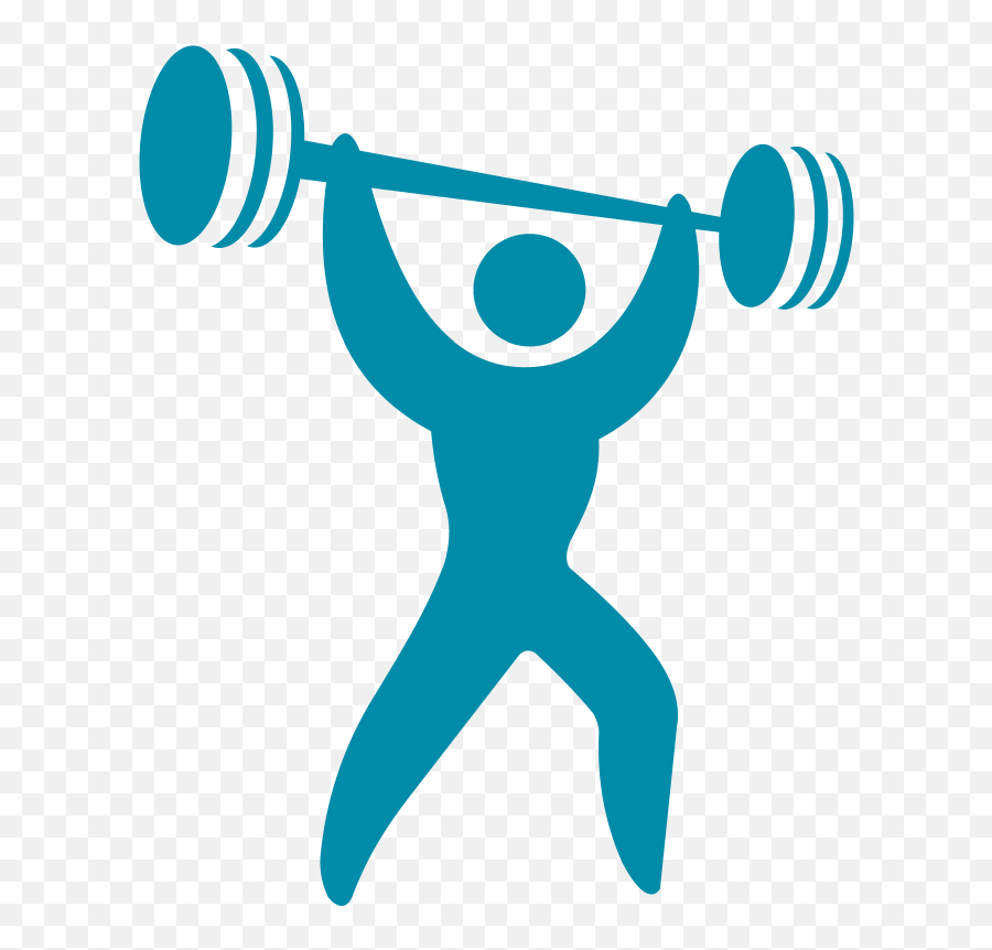 Powerlifting Png File U2013 Lux - Weight Lifting Cartoon Black And White,Weightlifter Icon