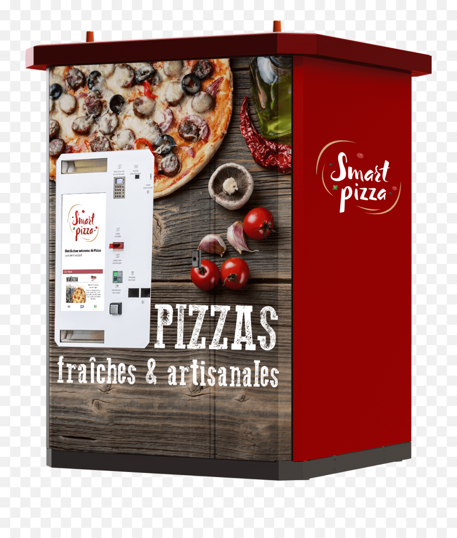 Download Hd Smazrt Pizza V2 - Distributeur De Pizza Niort Smart Pizza Vending Machine Png,Pizzas Png