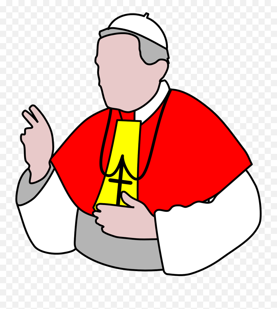 Pope Bishop Priest - Pope Clipart Png,Pope Png