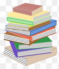 Stack Of Books Clipart Png Free - Stack Of Books Clip Art,Book Clipart Png