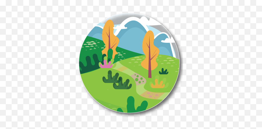 Developing Innovative Learning Contexts In Pre - Schools Illustration Png,Map Icon Grassland