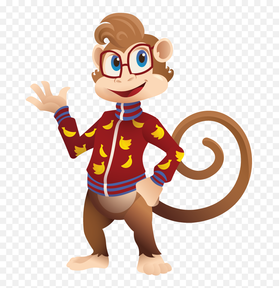 Win With Social Media Marketing Use 100th Monkey - Fictional Character Png,1950s Cartoon Icon
