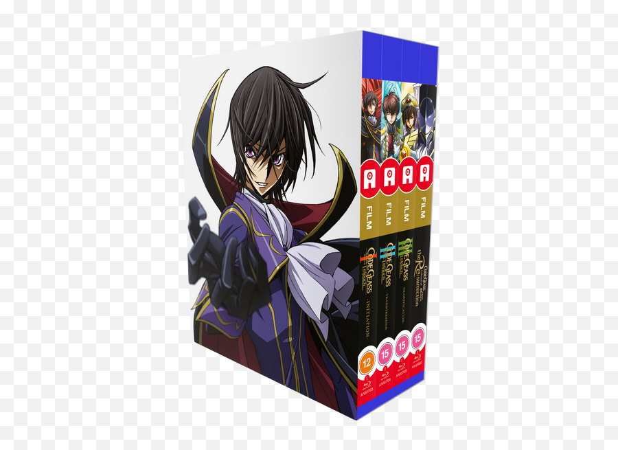 Code Geass Film Collection Limited Edition - Code Geass Collection Png,Transparent Anime Icon