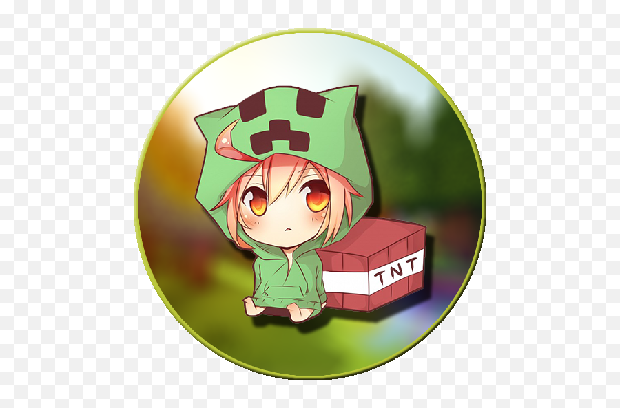 Anime Mods For Mcpe Apk 115 - Download Apk Latest Version Minecraft Anime Logo Png,Green Anime Icon