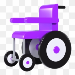 Physically Handicap Icon - Download in Glyph Style Riding Toy png
