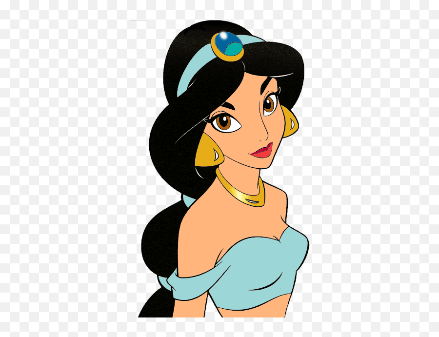 Disney Princess Jasmine Clipart Cqnrzw - Clipart Suggest Cartoon Princess Jasmine Drawing Png,Disney Princess Icon