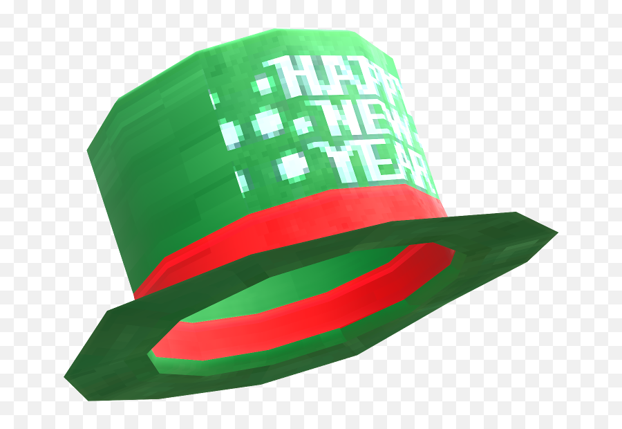 3ds - Animal Crossing New Leaf Green New Yearu0027s Hat The Construction Paper Png,New Years Hat Transparent