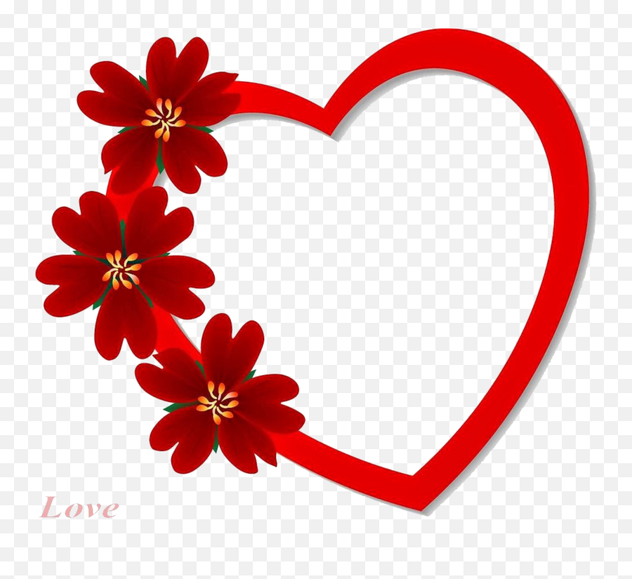 Heart Frame Png Background Image - Love Beautiful Photo Frame Design,Heart Frame Png