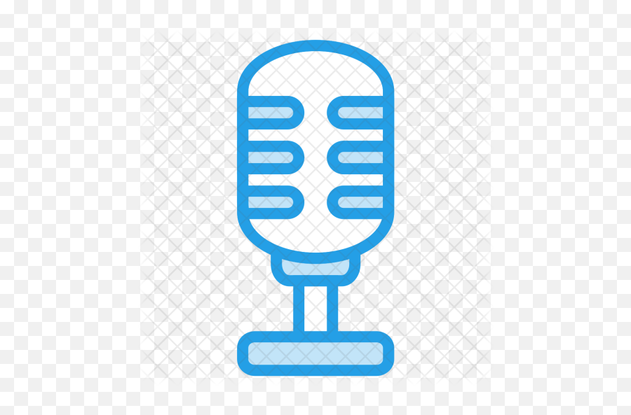 Studio C Mafia Microphone Clipart 42 Photos - Blue Transparent Background Microphone Icon Png,Mic Icon Png