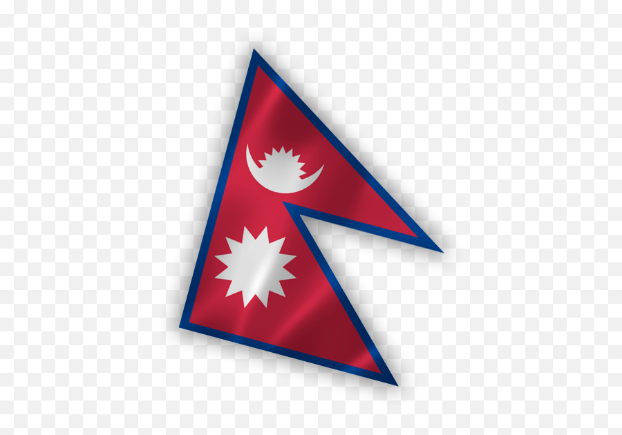Download Hd Nepal And India Flag Transparent Png Image - India Nepal,Nepal Flag Png