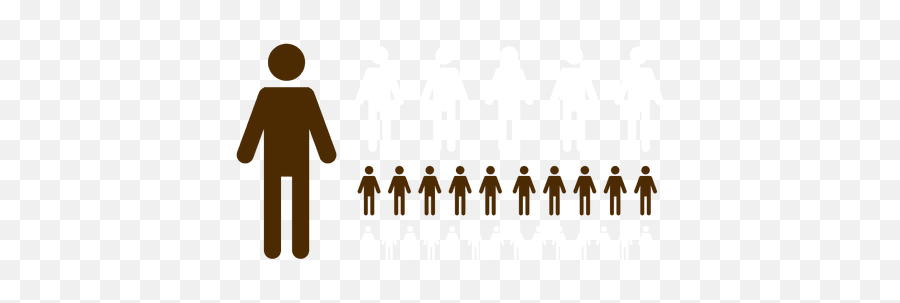 People Symbols Infographicsvg - Transparent Png U0026 Svg Human Silhouette For Infographic,People In Line Png