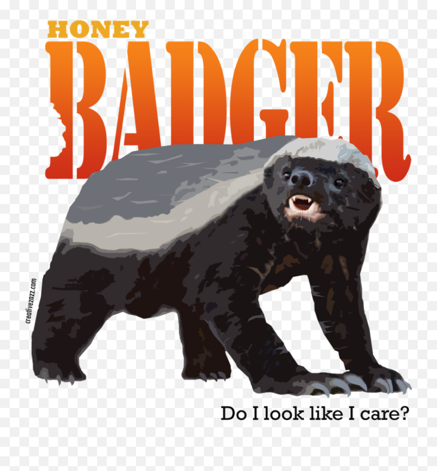 Download Honey Badger Dont Care Wallpaper - Honey Badger Don Png,Badger Png