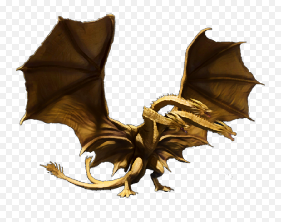 Who Is The Stronger Version Of Ghidorah - King Ghidorah 2019 Render Png,Godzilla Transparent Background