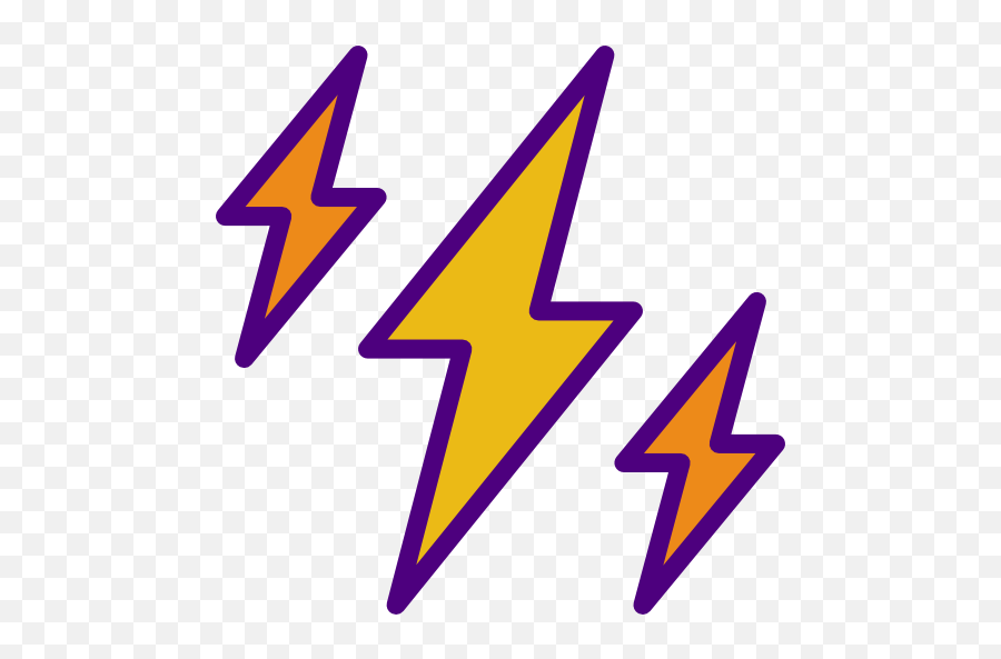 Lightning - Free Technology Icons Clip Art Png,Purple Lightning Png