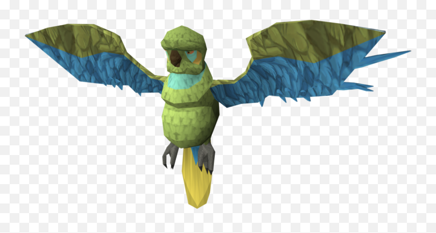 Squ0027irks The Parrot - The Runescape Wiki Illustration Png,Pirate Parrot Png