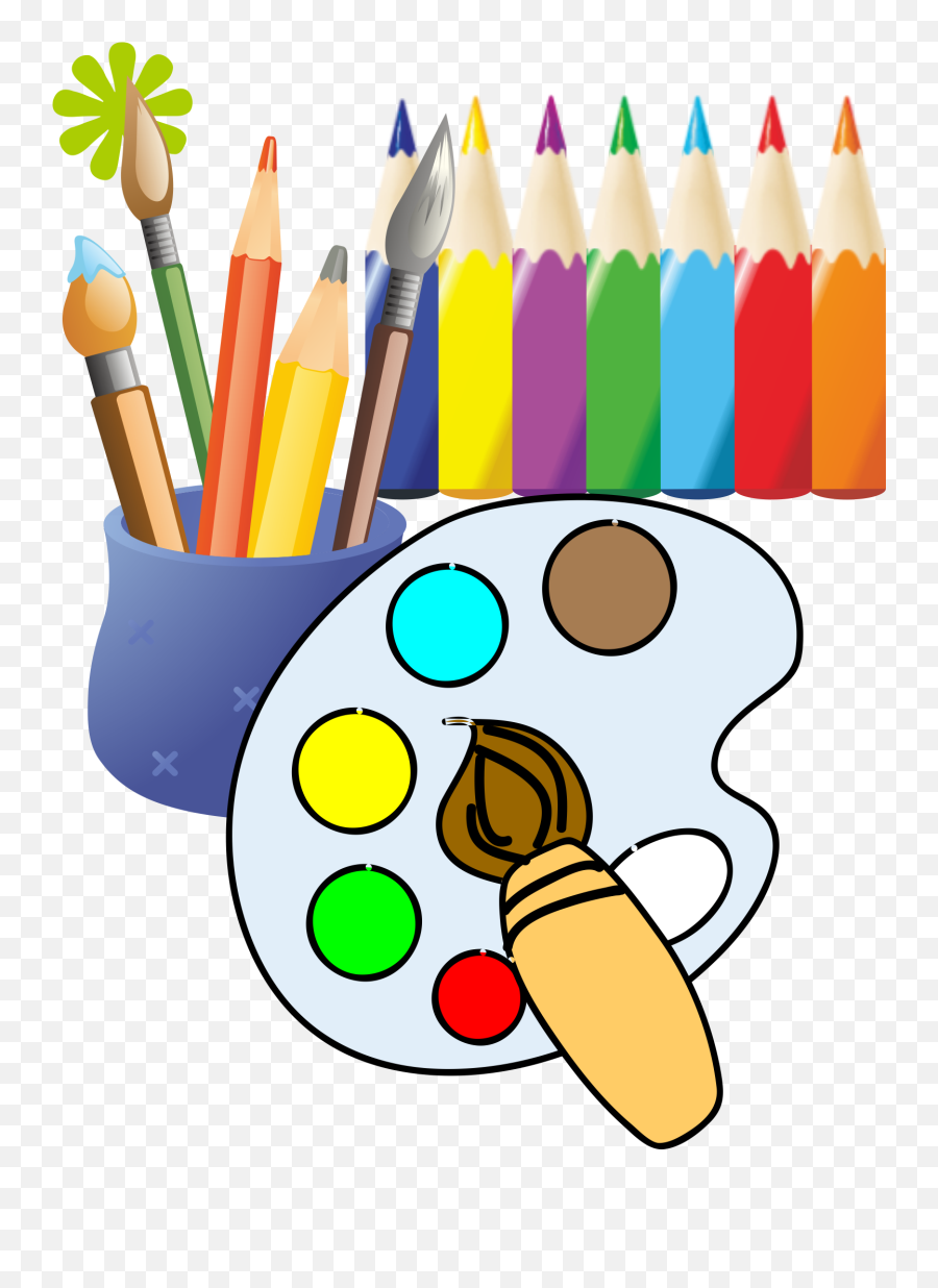 Paintbrush Painting Drawing Clip Art - Drawing And Painting Clipart Png,Paintbrush Clipart Png