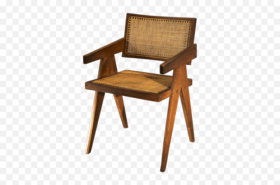 Office Chair Pierre Jeanneret - The Socialite Family Office Cane Chair Jeanneret Png,Office Chair Png