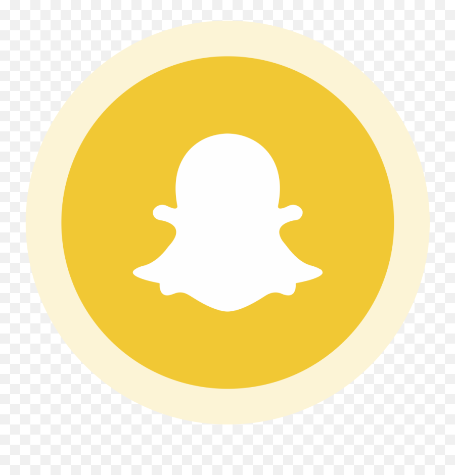 Circled Snapchat Logo Png Image - Snapchat Logo Png Black And White,Snapchat Logo Png