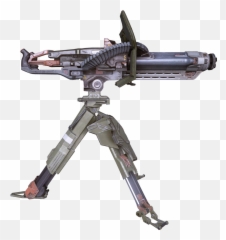 M343a2 Chaingun - Halo 5 Turret Png,Minigun Png