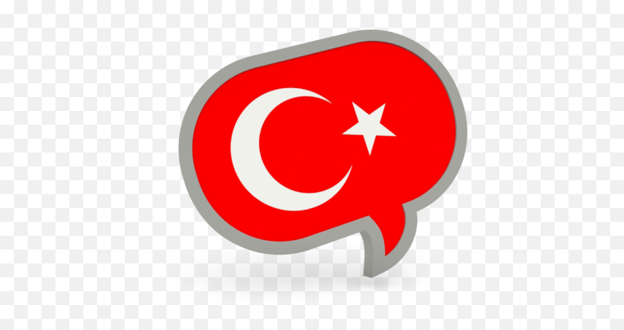 Speech Bubble Icon Illustration Of Flag Turkey - Png Icon Turkey,Turkey Png